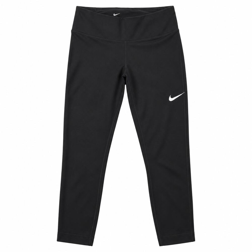 Nike Dri-FIT High Rise 7/8 Leggings Cropped Athletic Black Womens S Athleisure